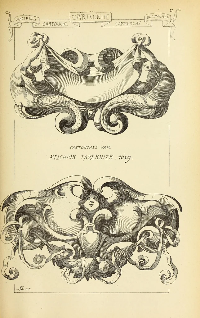 An illustration from Materials and documents of architecture and sculpture : classified alphabetically, 1915, leaf 252