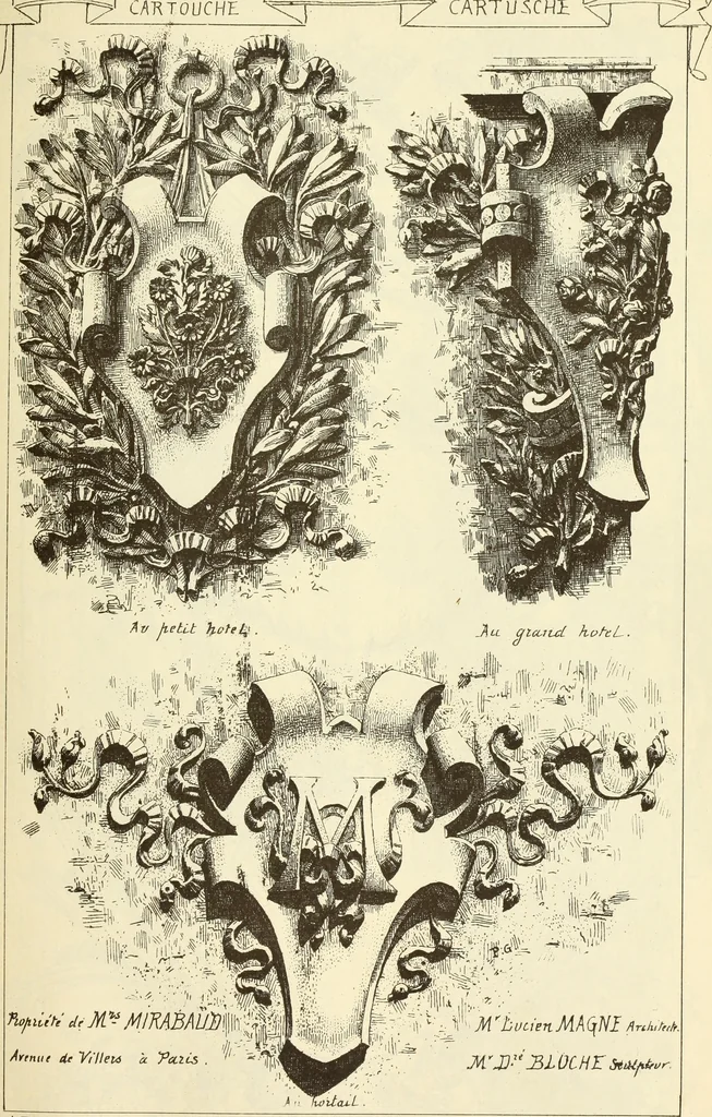 An illustration from Materials and documents of architecture and sculpture : classified alphabetically, 1915, leaf 256