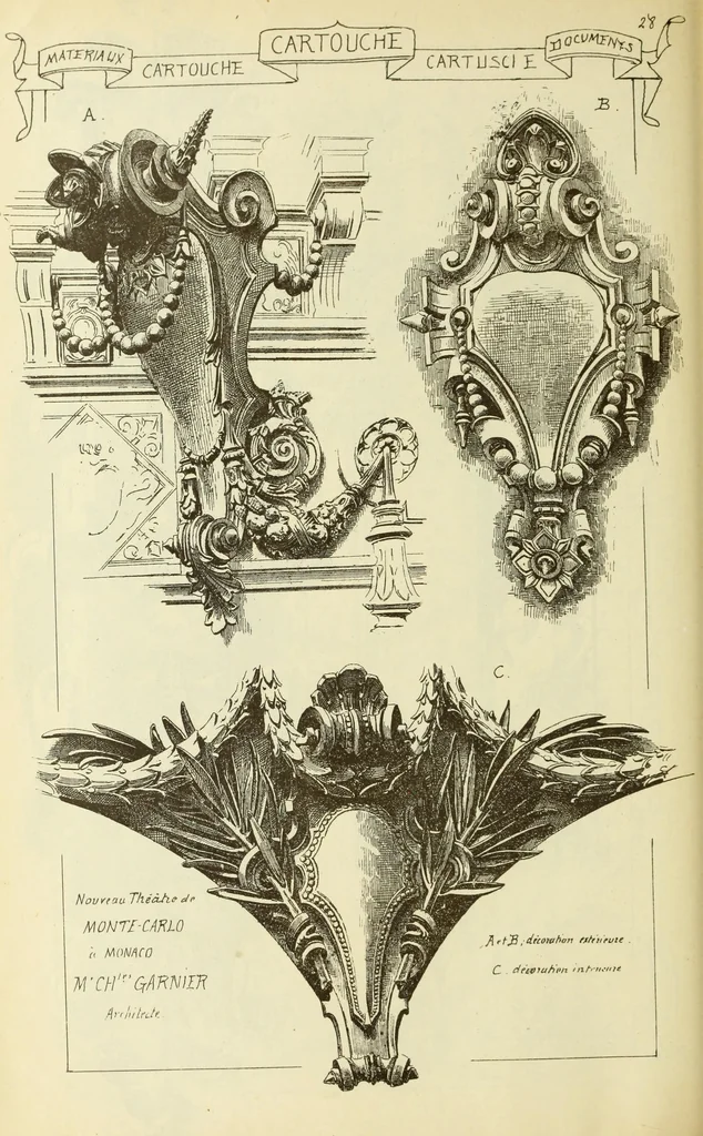 An illustration from Materials and documents of architecture and sculpture : classified alphabetically, 1915, leaf 259