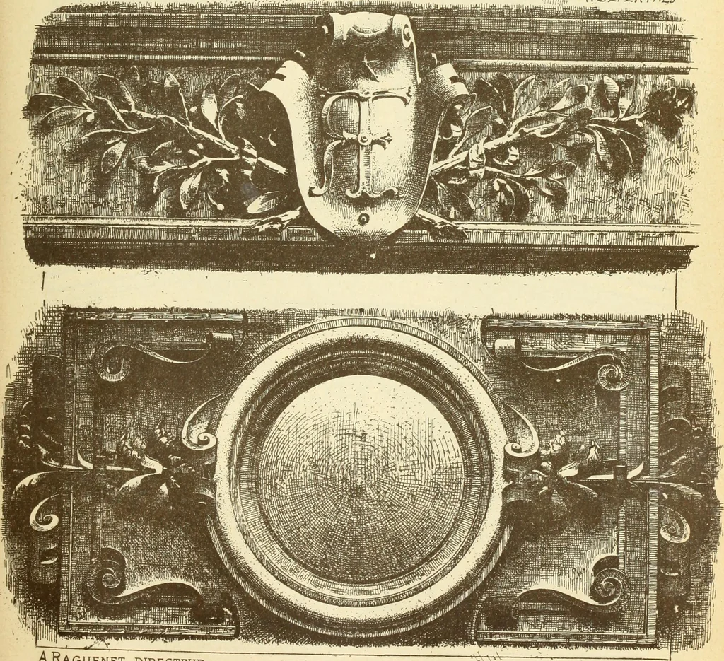 An illustration from Materials and documents of architecture and sculpture : classified alphabetically, 1915, leaf 264