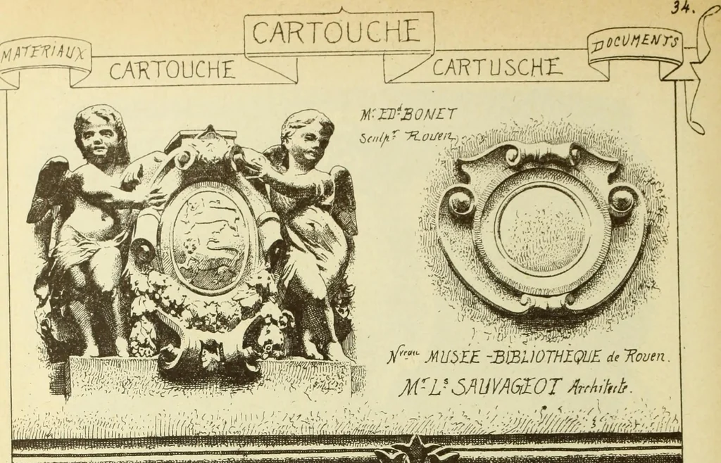 An illustration from Materials and documents of architecture and sculpture : classified alphabetically, 1915, leaf 265