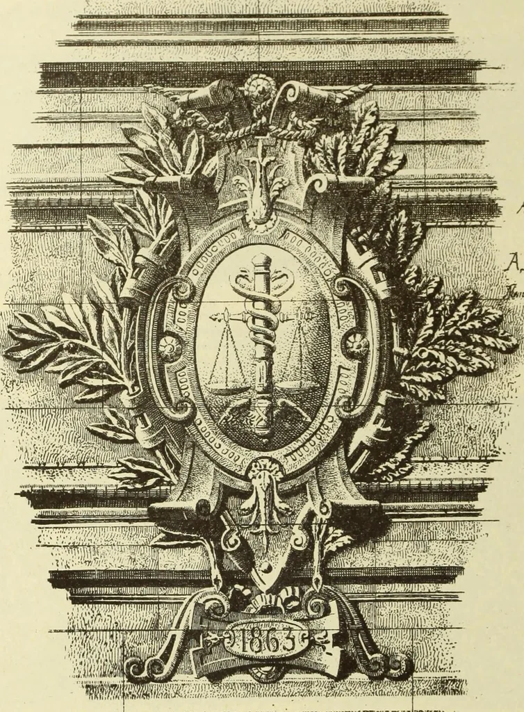 An illustration from Materials and documents of architecture and sculpture : classified alphabetically, 1915, leaf 269