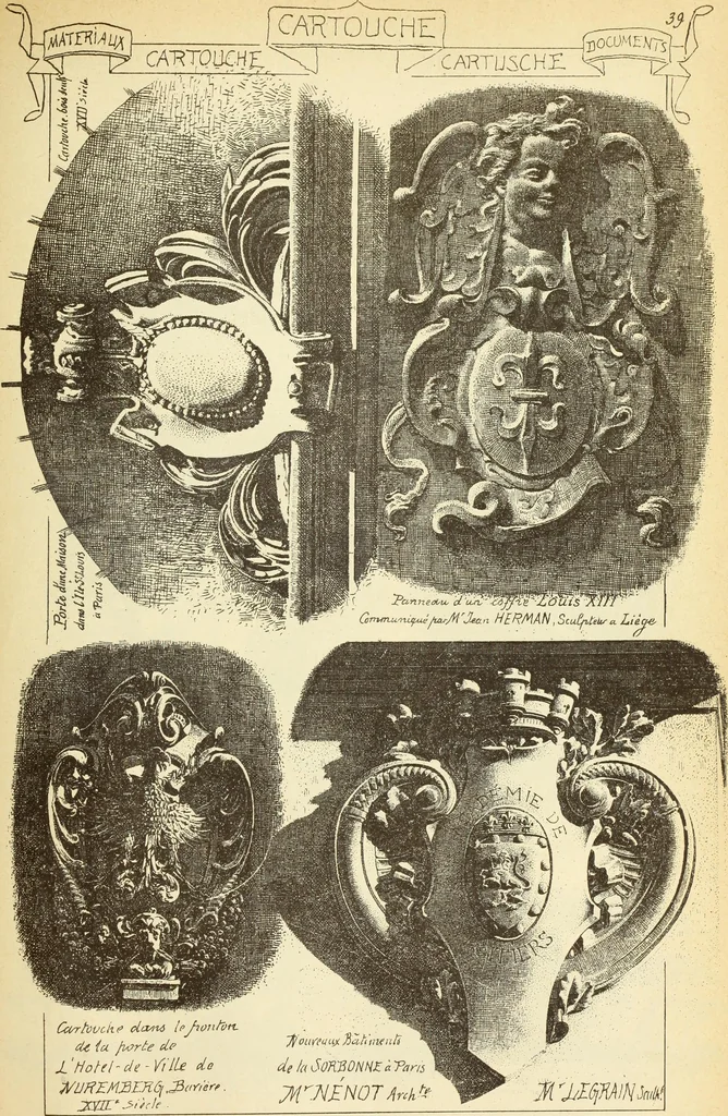 An illustration from Materials and documents of architecture and sculpture : classified alphabetically, 1915, leaf 270