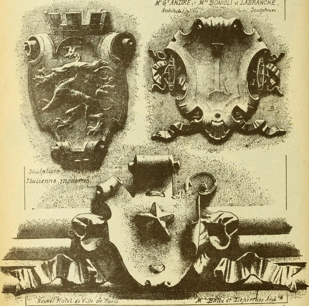 An illustration from Materials and documents of architecture and sculpture : classified alphabetically, 1915, leaf 271