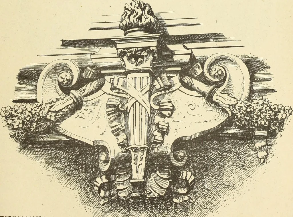 An illustration from Materials and documents of architecture and sculpture : classified alphabetically, 1915, leaf 274