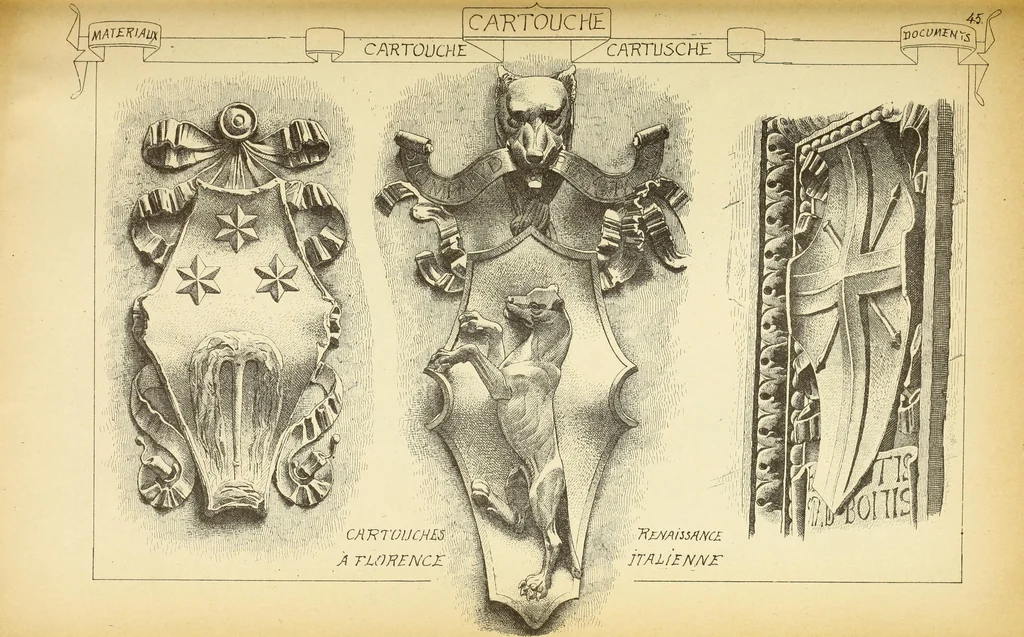 An illustration from Materials and documents of architecture and sculpture : classified alphabetically, 1915, leaf 276