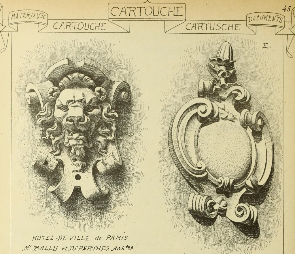 An illustration from Materials and documents of architecture and sculpture : classified alphabetically, 1915, leaf 277