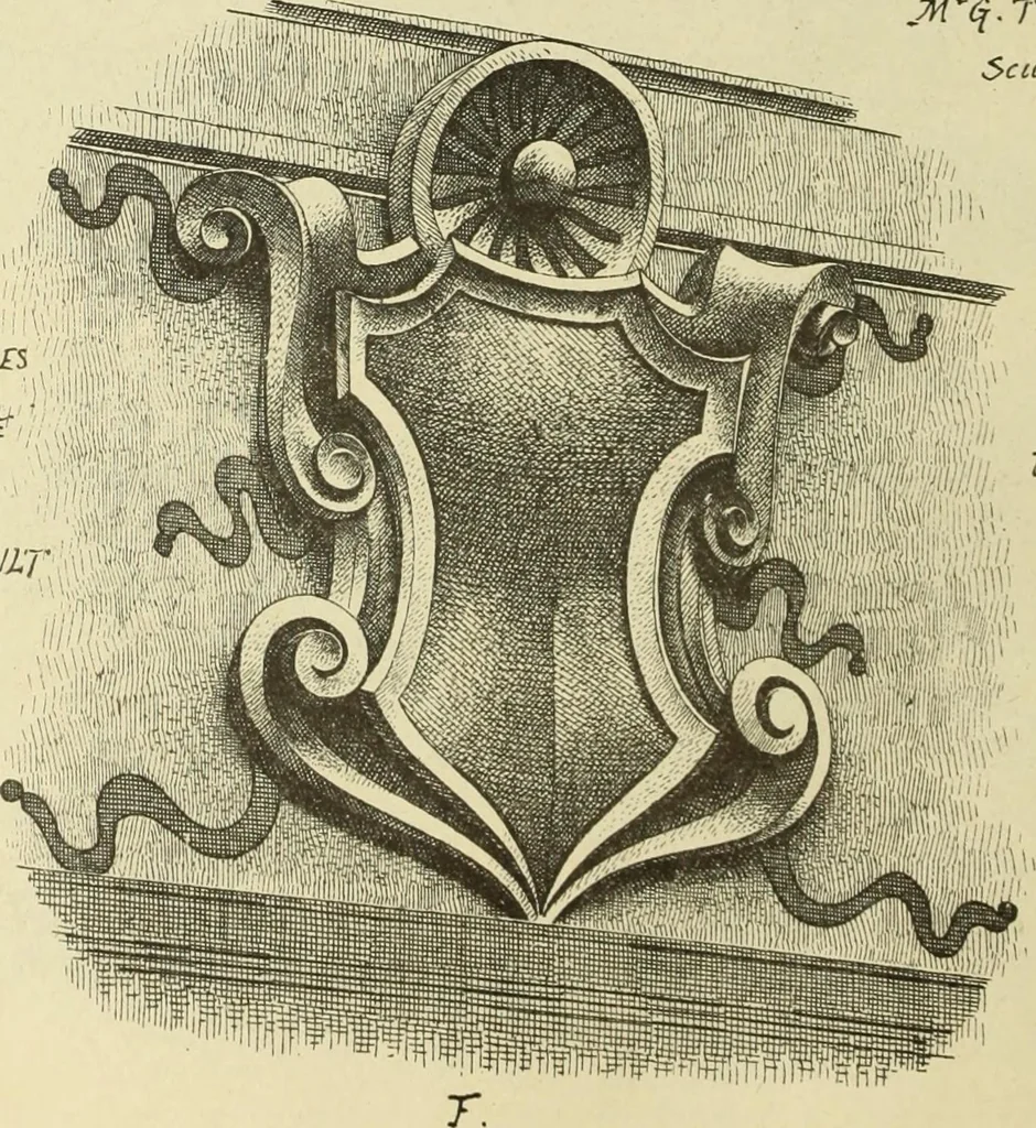 An illustration from Materials and documents of architecture and sculpture : classified alphabetically, 1915, leaf 277