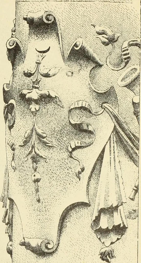 An illustration from Materials and documents of architecture and sculpture : classified alphabetically, 1915, leaf 278