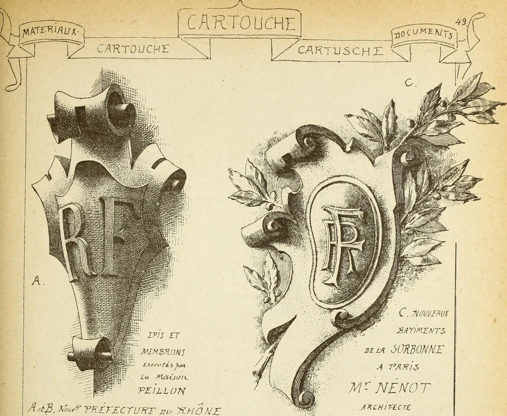 An illustration from Materials and documents of architecture and sculpture : classified alphabetically, 1915, leaf 280