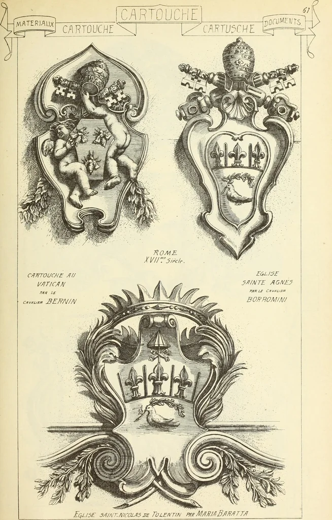 An illustration from Materials and documents of architecture and sculpture : classified alphabetically, 1915, leaf 292