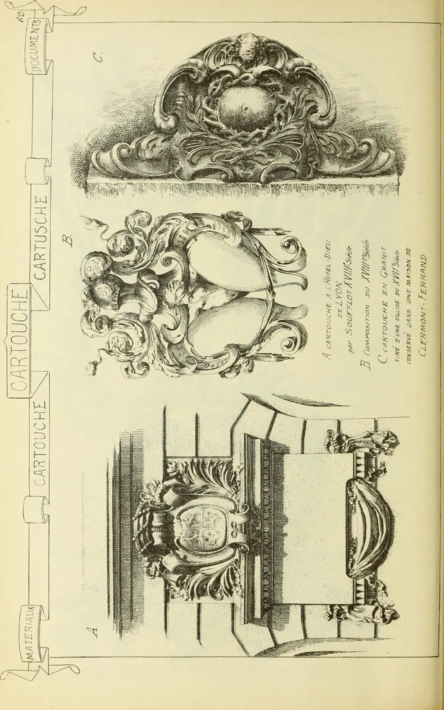 An illustration from Materials and documents of architecture and sculpture : classified alphabetically, 1915, leaf 293