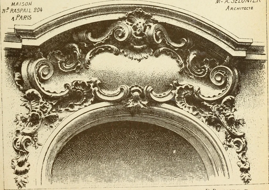 An illustration from Materials and documents of architecture and sculpture : classified alphabetically, 1915, leaf 296