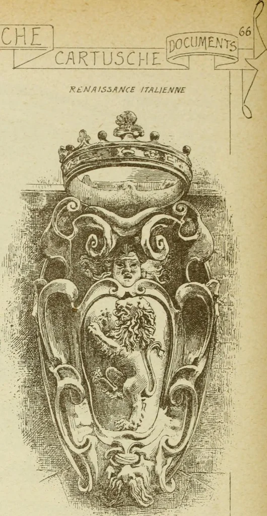 An illustration from Materials and documents of architecture and sculpture : classified alphabetically, 1915, leaf 297