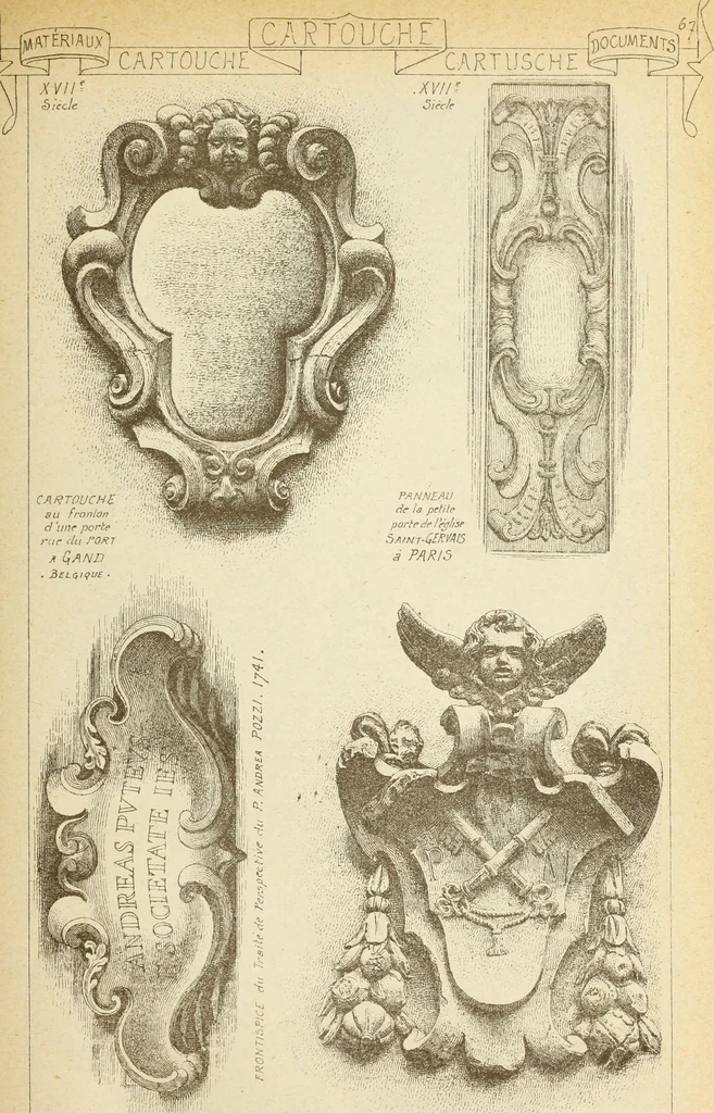 An illustration from Materials and documents of architecture and sculpture : classified alphabetically, 1915, leaf 298