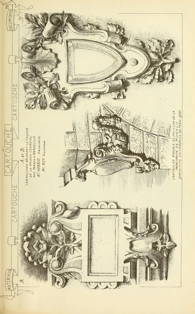 An illustration from Materials and documents of architecture and sculpture : classified alphabetically, 1915, leaf 306