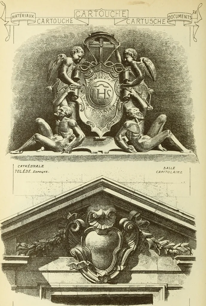 An illustration from Materials and documents of architecture and sculpture : classified alphabetically, 1915, leaf 309