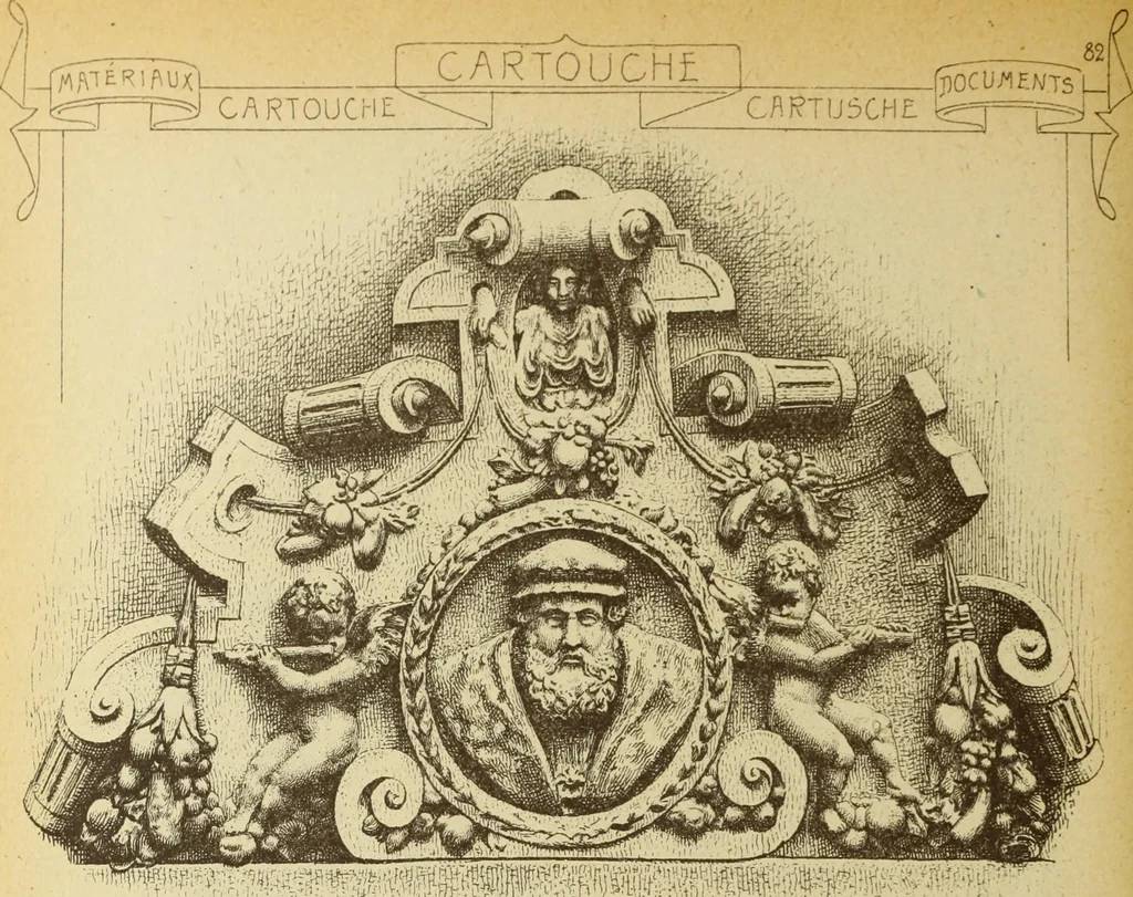 An illustration from Materials and documents of architecture and sculpture : classified alphabetically, 1915, leaf 313