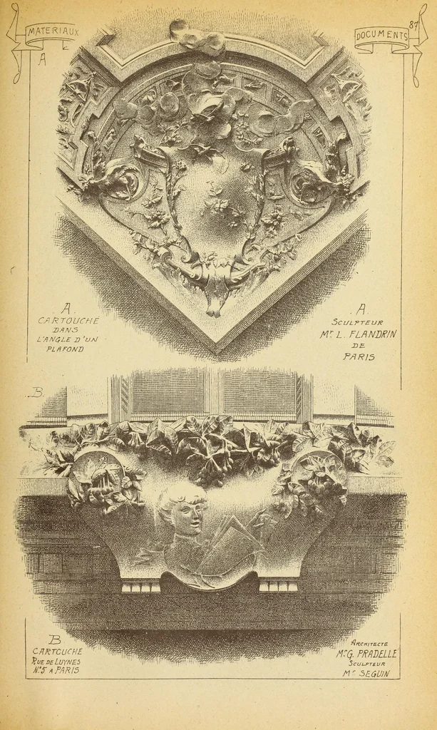 An illustration from Materials and documents of architecture and sculpture : classified alphabetically, 1915, leaf 318
