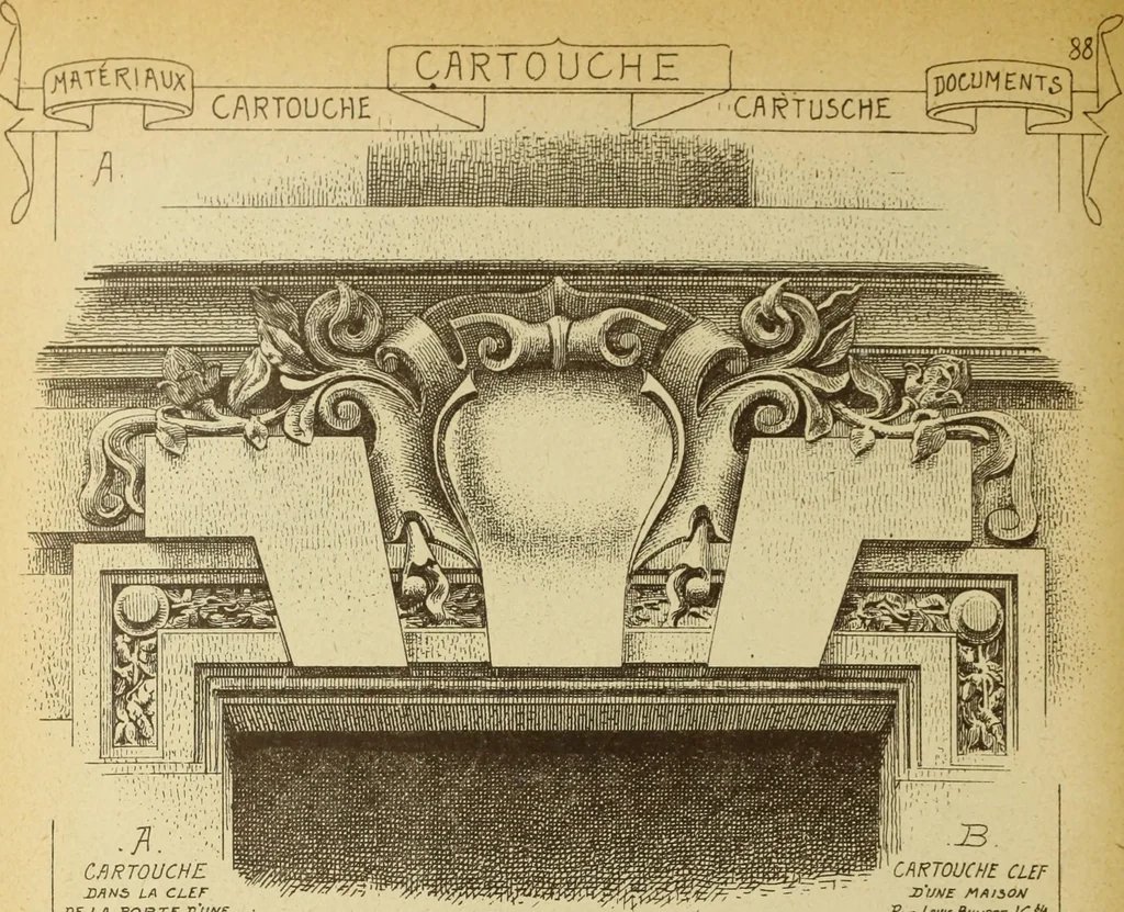 An illustration from Materials and documents of architecture and sculpture : classified alphabetically, 1915, leaf 319