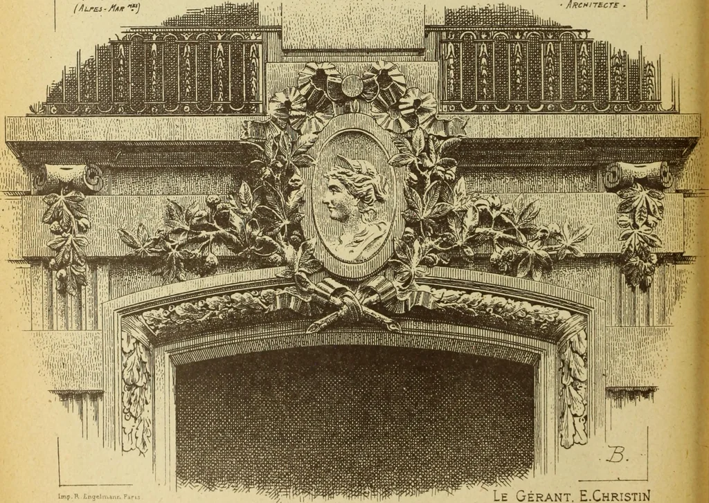 An illustration from Materials and documents of architecture and sculpture : classified alphabetically, 1915, leaf 319