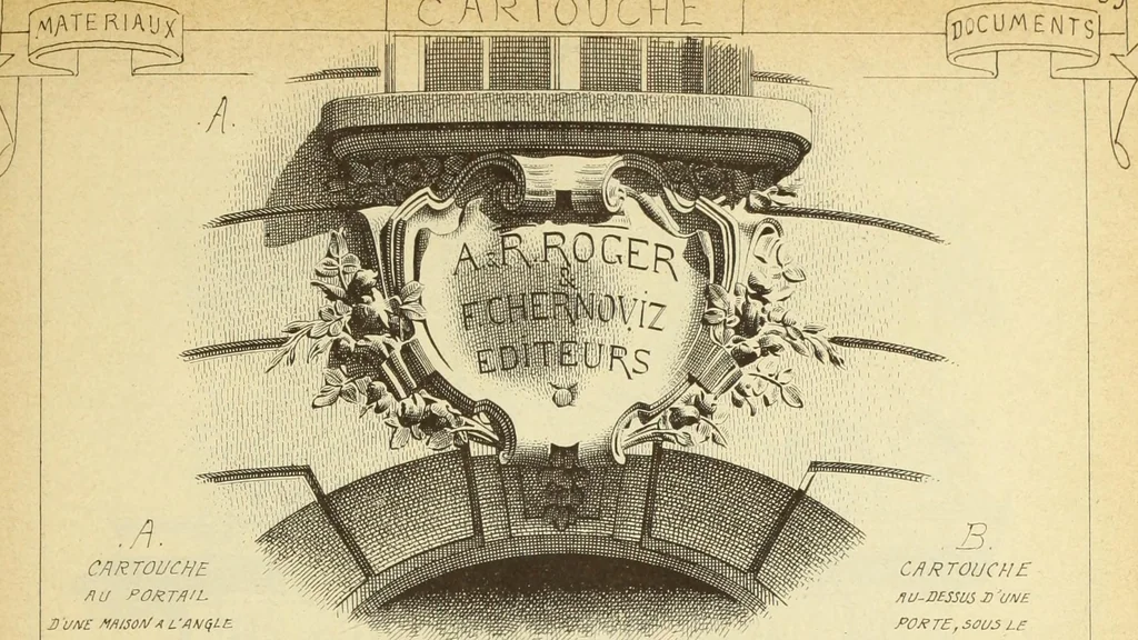 An illustration from Materials and documents of architecture and sculpture : classified alphabetically, 1915, leaf 320