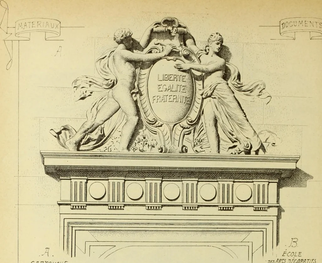 An illustration from Materials and documents of architecture and sculpture : classified alphabetically, 1915, leaf 321
