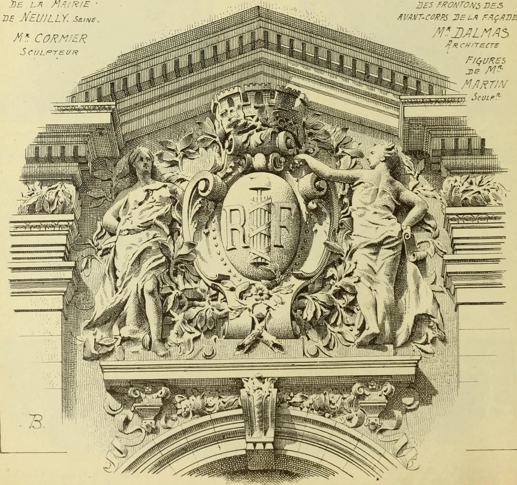 An illustration from Materials and documents of architecture and sculpture : classified alphabetically, 1915, leaf 321