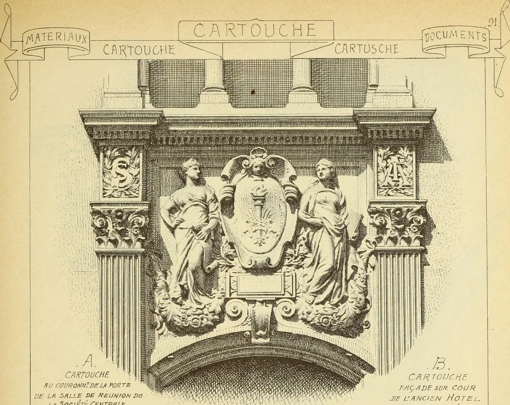 An illustration from Materials and documents of architecture and sculpture : classified alphabetically, 1915, leaf 322
