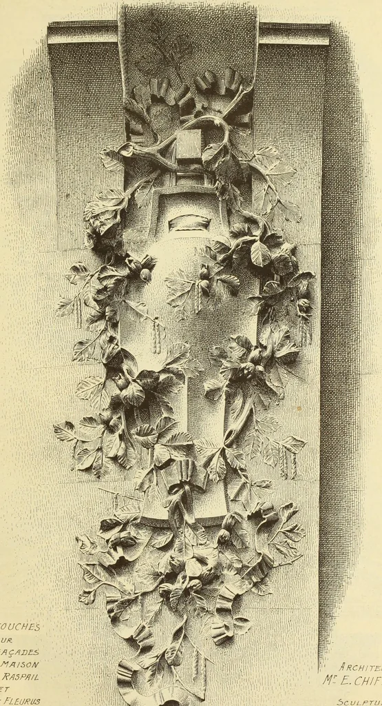 An illustration from Materials and documents of architecture and sculpture : classified alphabetically, 1915, leaf 324
