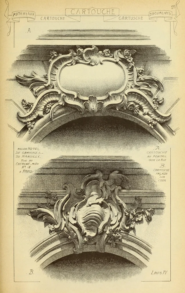 An illustration from Materials and documents of architecture and sculpture : classified alphabetically, 1915, leaf 326