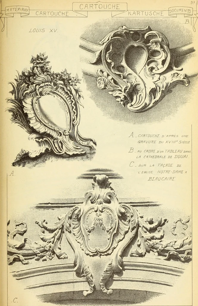 An illustration from Materials and documents of architecture and sculpture : classified alphabetically, 1915, leaf 328
