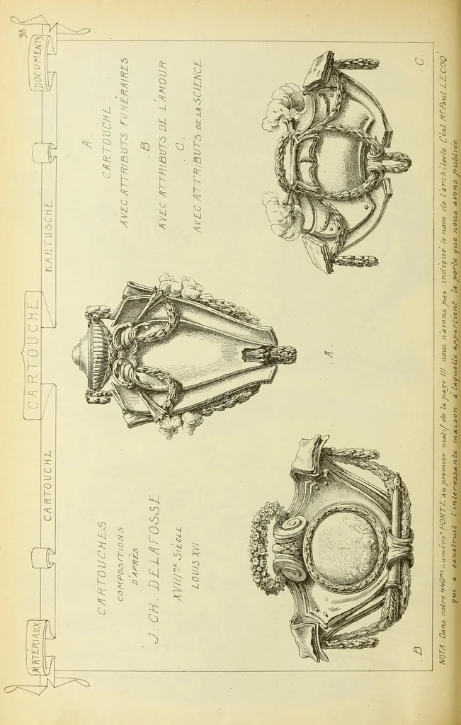 An illustration from Materials and documents of architecture and sculpture : classified alphabetically, 1915, leaf 329