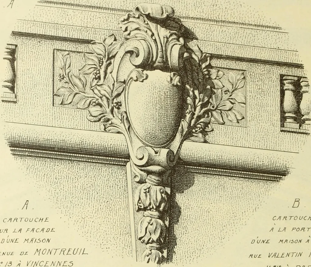 An illustration from Materials and documents of architecture and sculpture : classified alphabetically, 1915, leaf 333