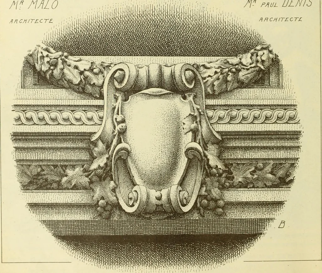 An illustration from Materials and documents of architecture and sculpture : classified alphabetically, 1915, leaf 333