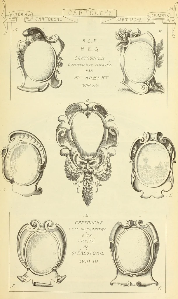 An illustration from Materials and documents of architecture and sculpture : classified alphabetically, 1915, leaf 334