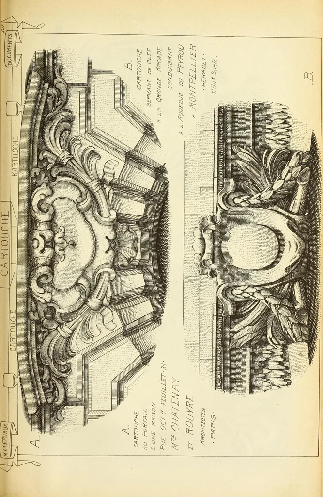 An illustration from Materials and documents of architecture and sculpture : classified alphabetically, 1915, leaf 338