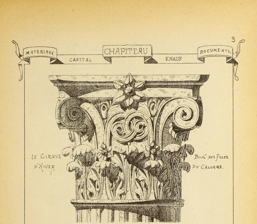 An illustration from Materials and documents of architecture and sculpture : classified alphabetically, 1915, leaf 34