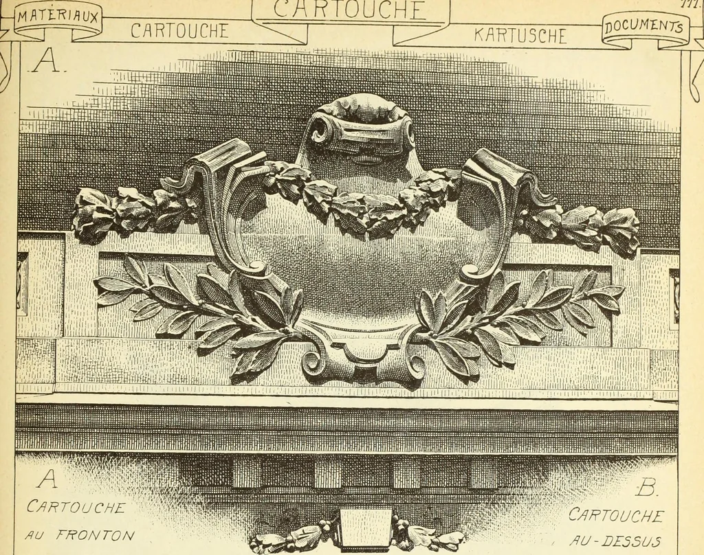 An illustration from Materials and documents of architecture and sculpture : classified alphabetically, 1915, leaf 342