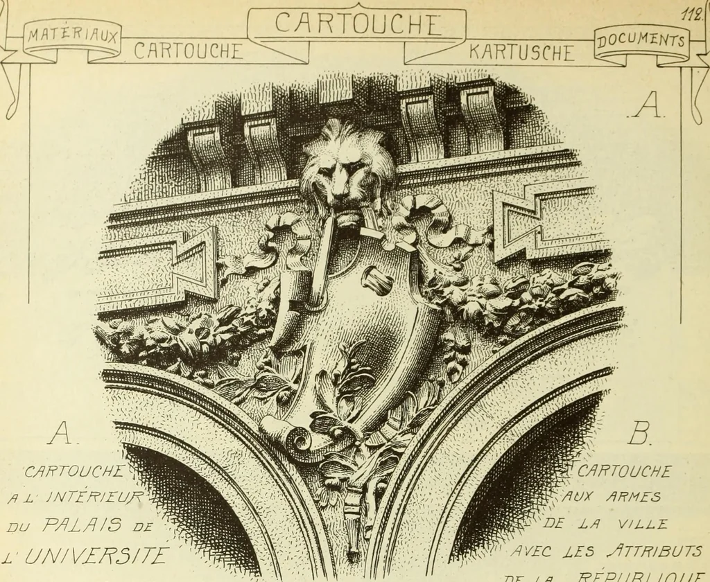 An illustration from Materials and documents of architecture and sculpture : classified alphabetically, 1915, leaf 343