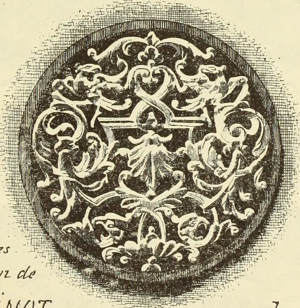 An illustration from Materials and documents of architecture and sculpture : classified alphabetically, 1915, leaf 344