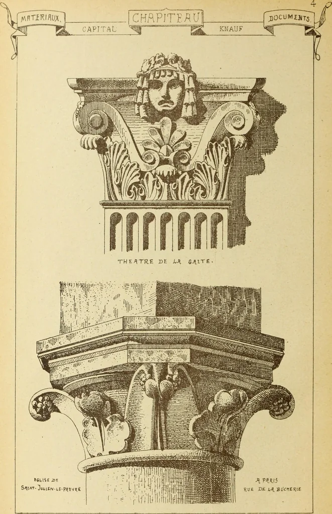 An illustration from Materials and documents of architecture and sculpture : classified alphabetically, 1915, leaf 35
