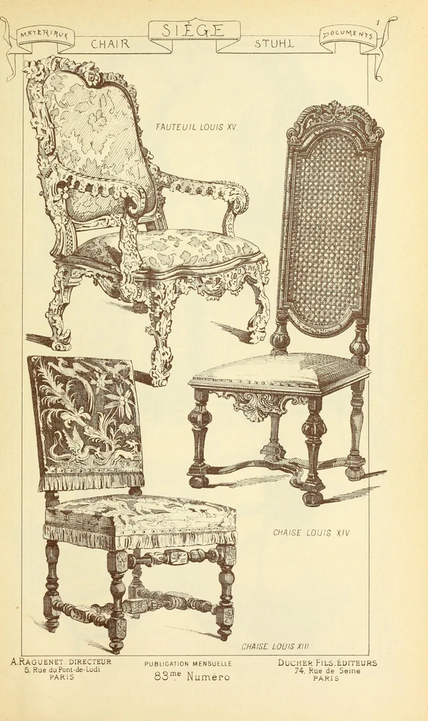 An illustration from Materials and documents of architecture and sculpture : classified alphabetically, 1915, leaf 352