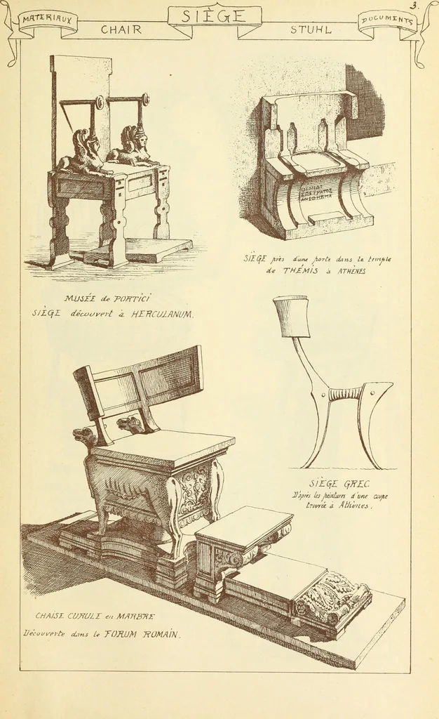 An illustration from Materials and documents of architecture and sculpture : classified alphabetically, 1915, leaf 354