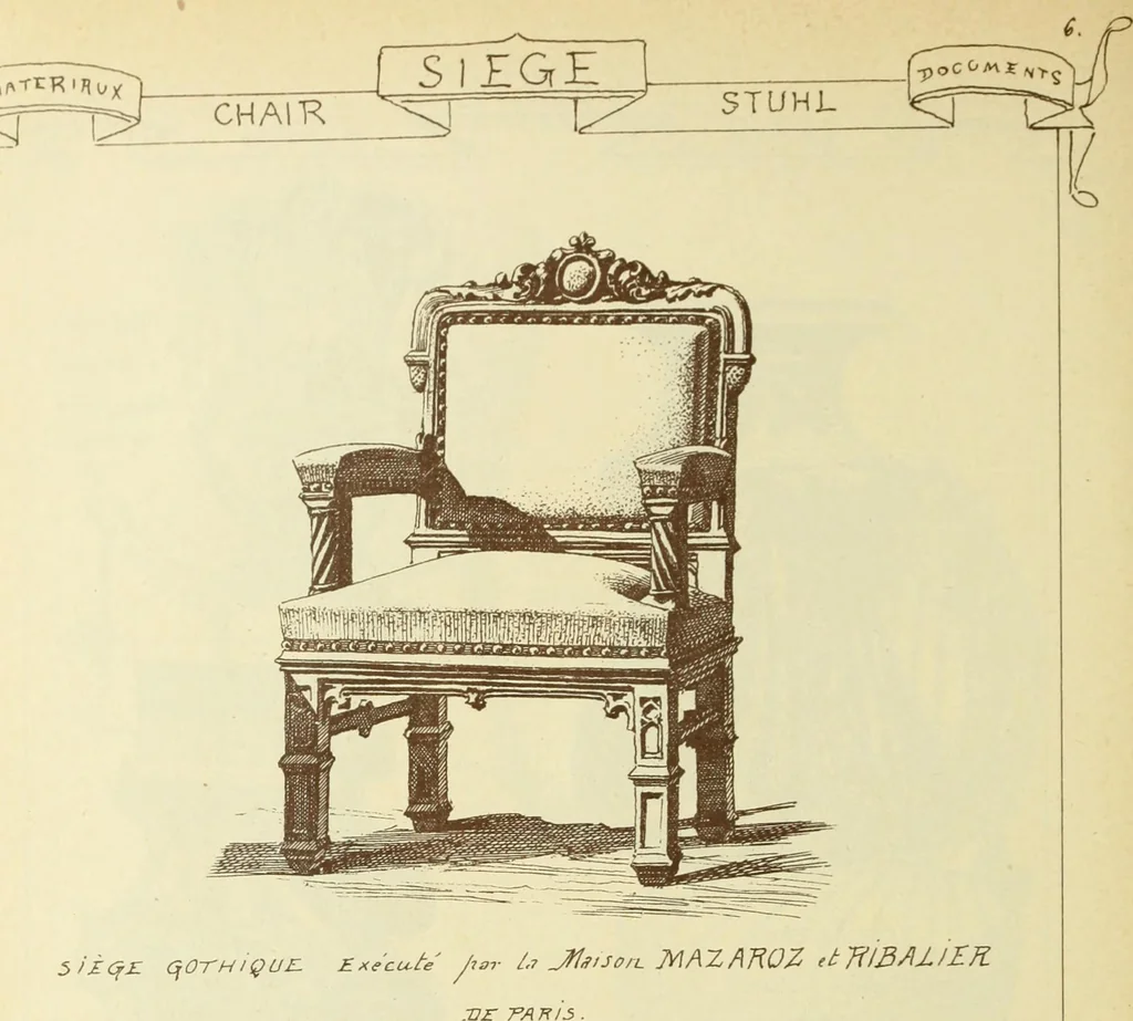 An illustration from Materials and documents of architecture and sculpture : classified alphabetically, 1915, leaf 357