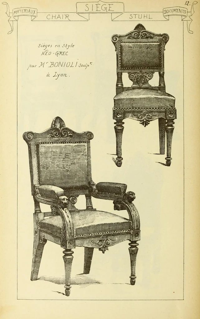 An illustration from Materials and documents of architecture and sculpture : classified alphabetically, 1915, leaf 363