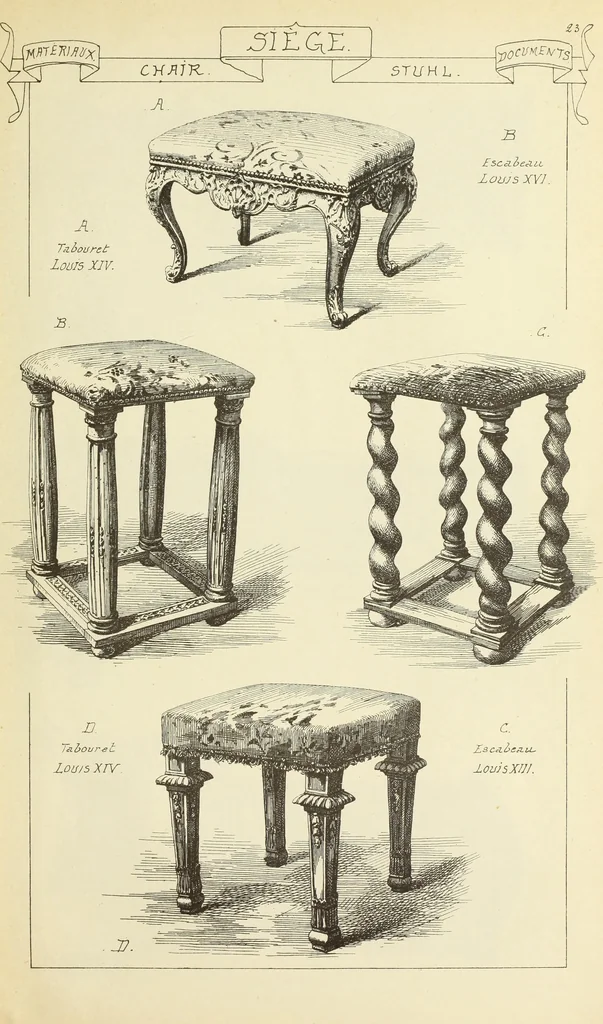 An illustration from Materials and documents of architecture and sculpture : classified alphabetically, 1915, leaf 374