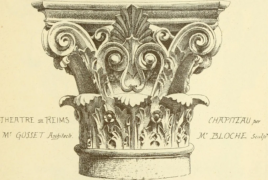 An illustration from Materials and documents of architecture and sculpture : classified alphabetically, 1915, leaf 40