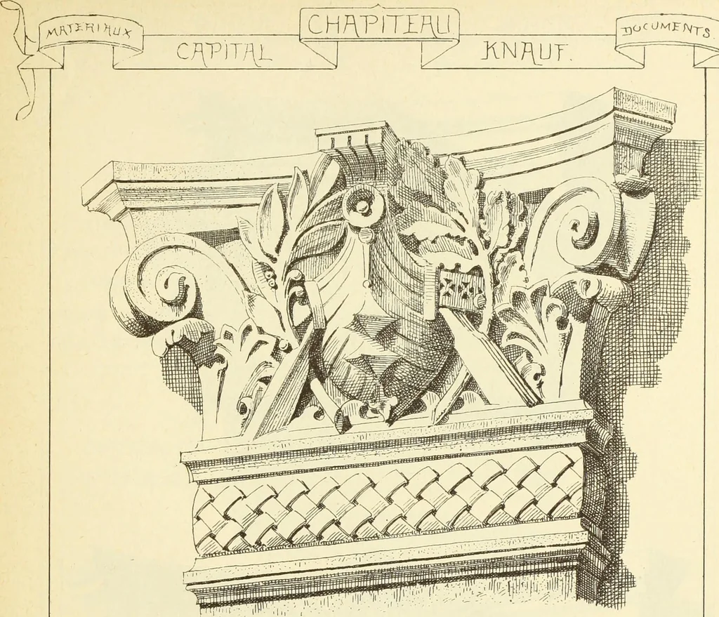 An illustration from Materials and documents of architecture and sculpture : classified alphabetically, 1915, leaf 42