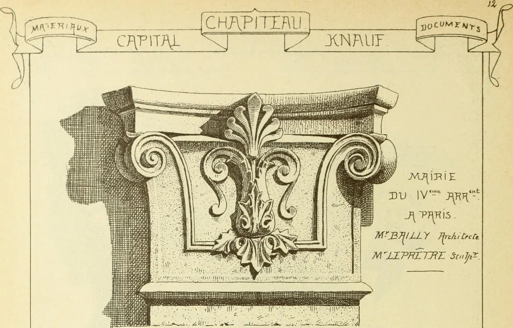 An illustration from Materials and documents of architecture and sculpture : classified alphabetically, 1915, leaf 43